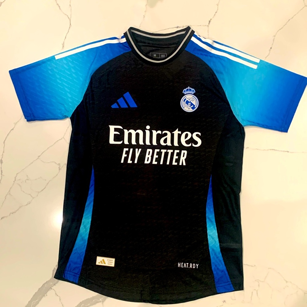 Real Madrid Mbappe adidas soccer jersey size medium